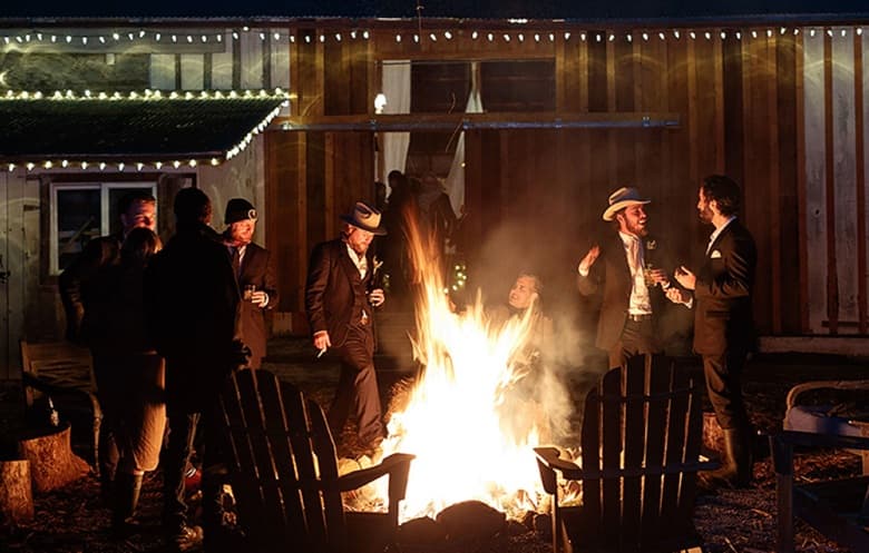 Wedding ceremony at the sanctuary